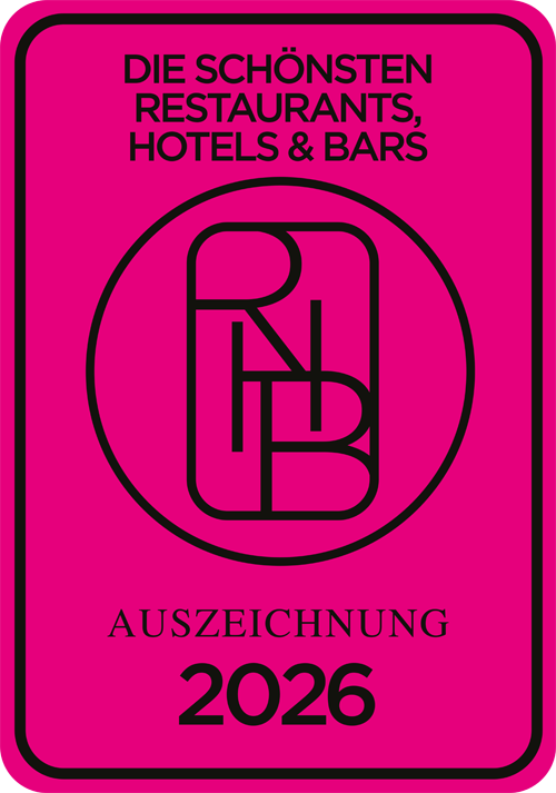 Auszeichnung "Die schönsten Restaurants, Hotels & Bars Deutschlands"